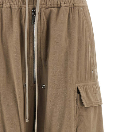 DRKSHDW Beige Cotton Cargo Pants