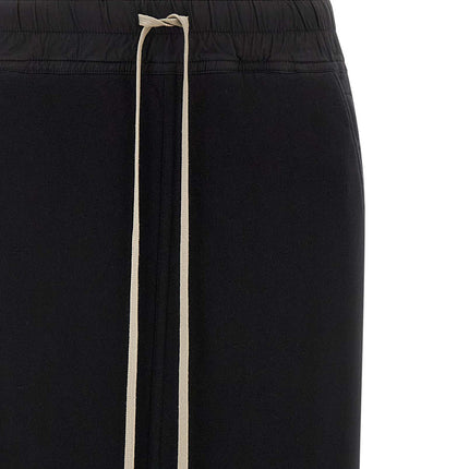 DRKSHDW Black Cotton Mini Skirt