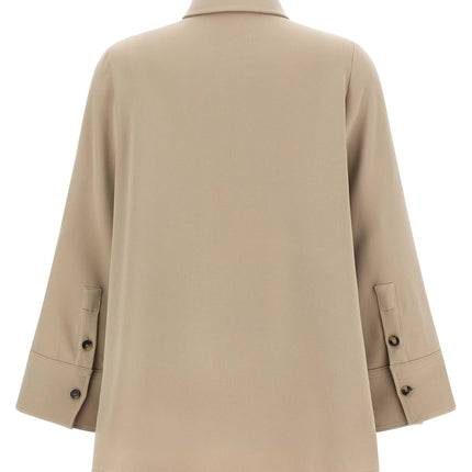 Alberto Biani Beige Triacetate Blouse