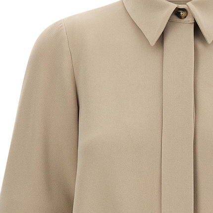 Alberto Biani Beige Triacetate Blouse