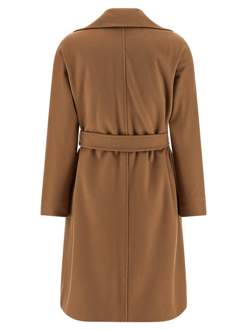 Max Mara Brown Virgin Wool Coat