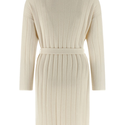 Max Mara White Cashmere Cardigan