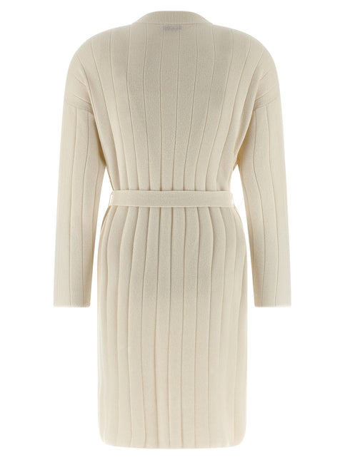 Max Mara White Cashmere Cardigan