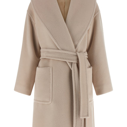 Max Mara Beige Wool Coat