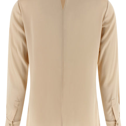 Max Mara Beige Silk Blouse