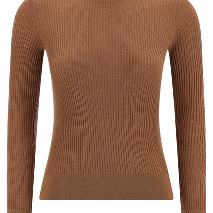Max Mara Beige Silk Cardigan
