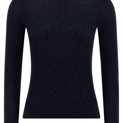 Max Mara Blue Silk Cardigan