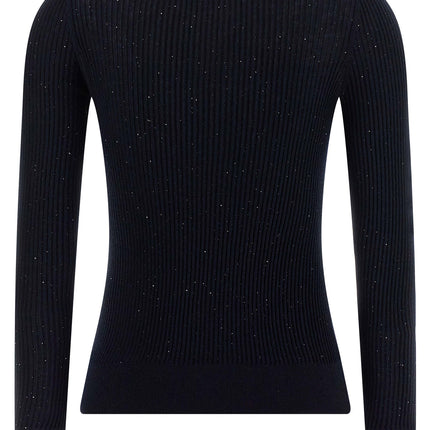 Max Mara Blue Silk Cardigan