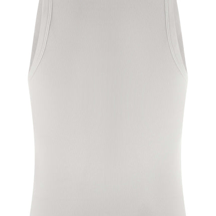 Givenchy White Cotton Sleeveles T-Shirt