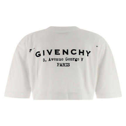Givenchy White Cotton T-Shirt