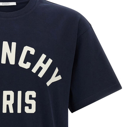 Givenchy Blue Cotton T-Shirt