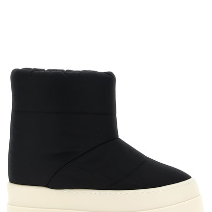 DRKSHDW Bicolor Nylon Ankle Boots