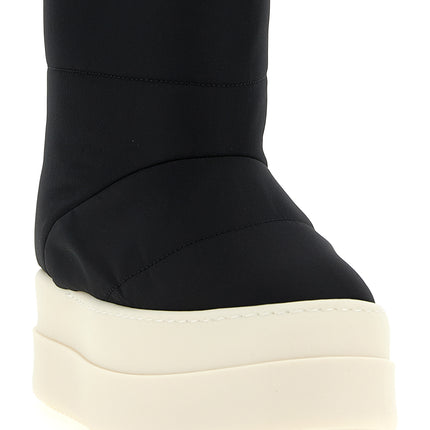DRKSHDW Bicolor Nylon Ankle Boots