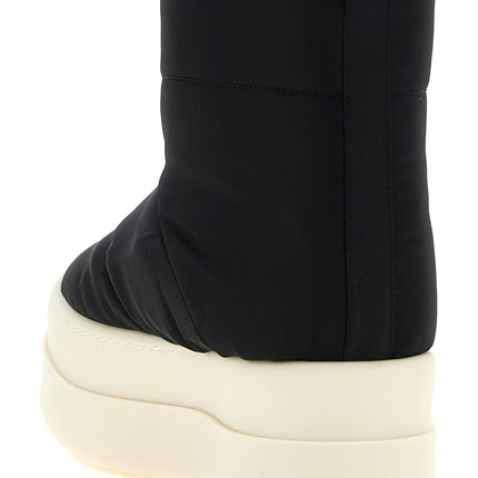 DRKSHDW Bicolor Nylon Ankle Boots