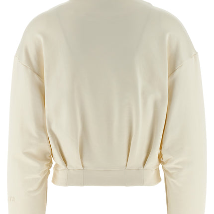 Max Mara White Silk Sweatshirt