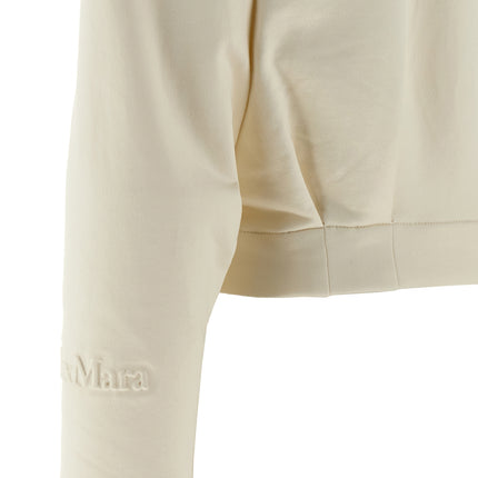 Max Mara White Silk Sweatshirt