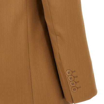 Max Mara Brown Virgin Wool Blazer