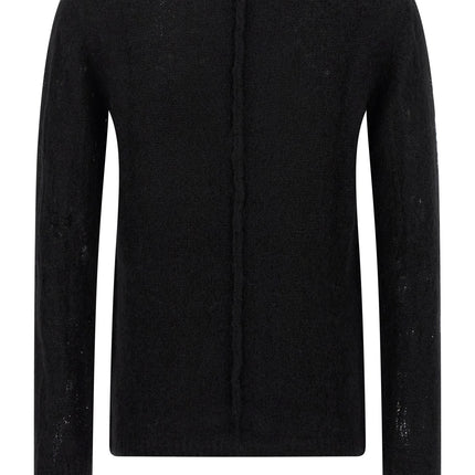 Thom Krom Black Wool Cardigan
