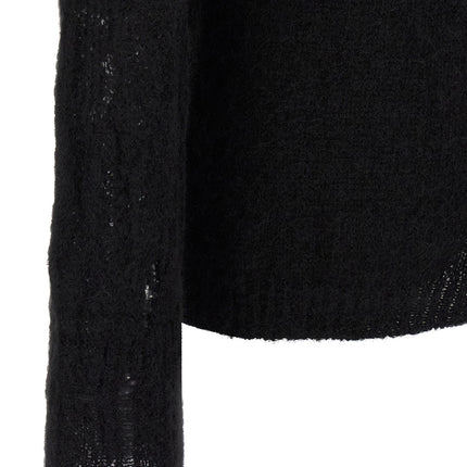 Thom Krom Black Wool Cardigan