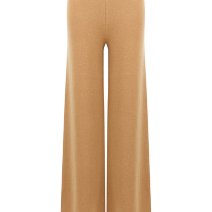 Max Mara Brown Wool Casual Pants