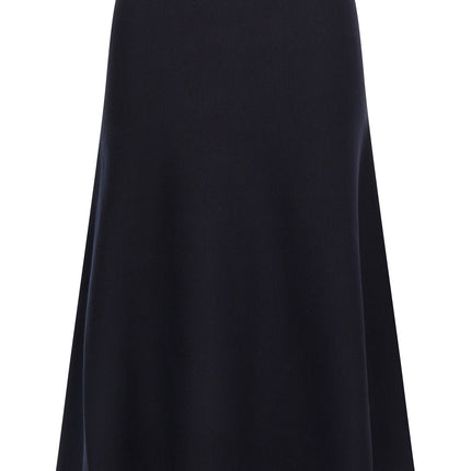 Max Mara Blue Viscose Midi Skirt
