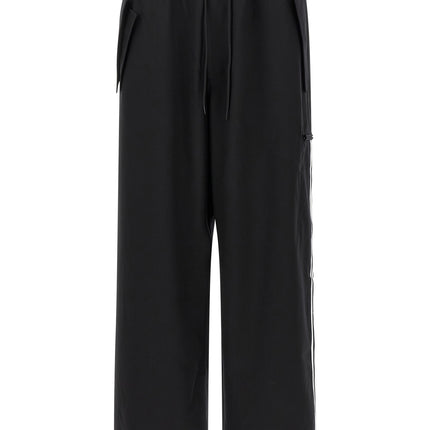 Y-3 Black Polyester Casual Pants
