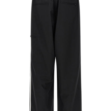 Y-3 Black Polyester Casual Pants