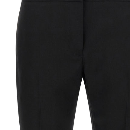 Alexander McQueen Black Wool Dress Pants