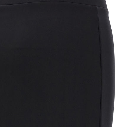 Off-White Black Polyamide Midi Skirt