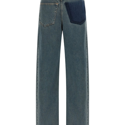 MM6 Maison Margiela Blue Cotton Jeans Denim
