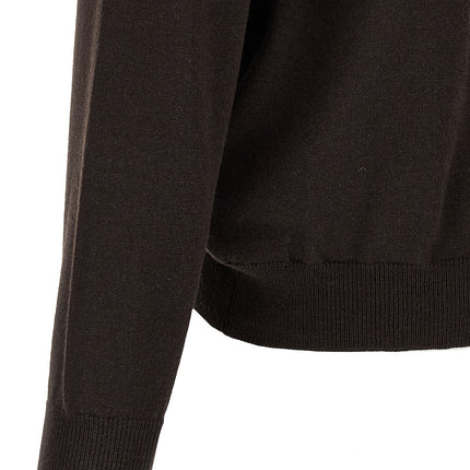 Magliano Brown Wool Cardigan