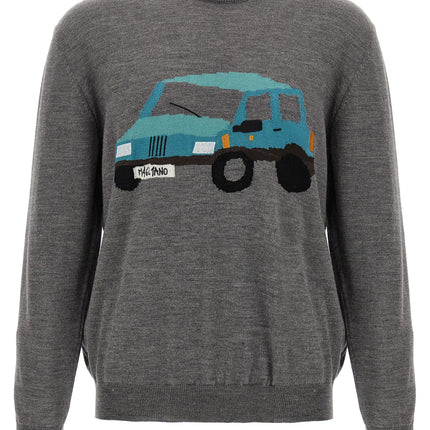 Magliano Gray Wool Cardigan