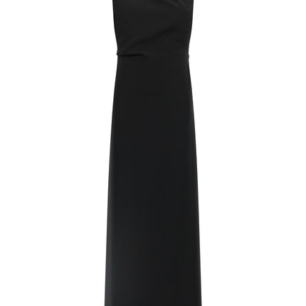Max Mara Black Triacetate Long Dress