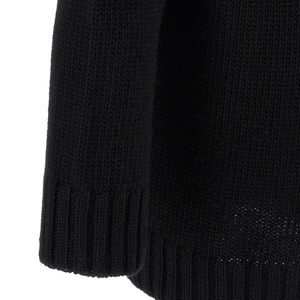 Yohji Yamamoto Black Wool Cardigan
