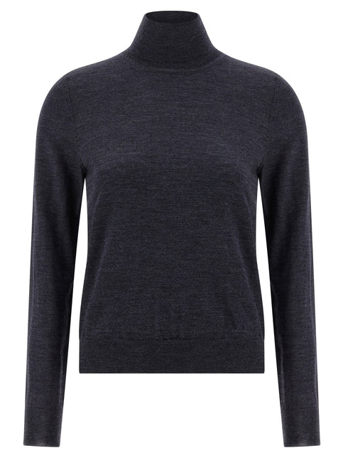 Maison Margiela Blue Wool Cardigan