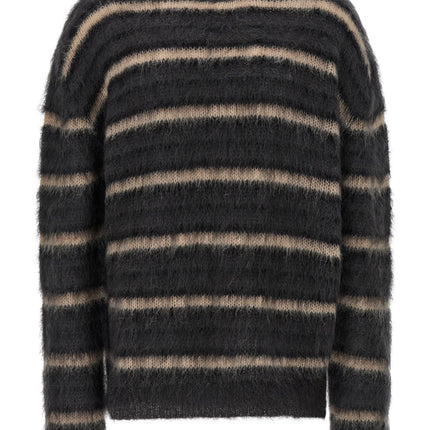 Marni Gray Fabric Cardigan