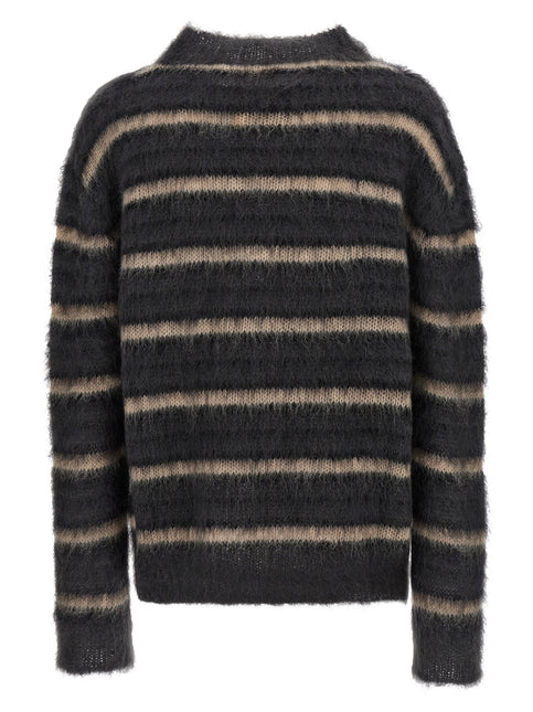 Marni Gray Fabric Cardigan