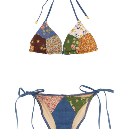 Zimmermann Multicolor Cotton Bikini