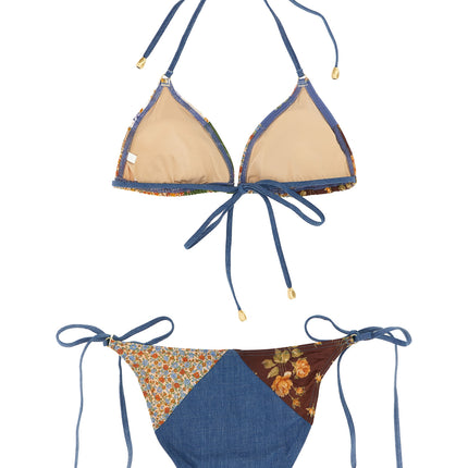 Zimmermann Multicolor Cotton Bikini