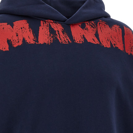 Marni Blue Cotton Sweatshirt