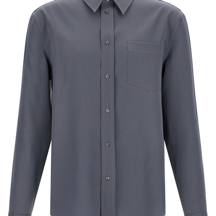 Marni Gray Virgin Wool Blouse