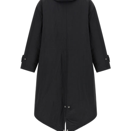 Ami Paris Gray Polyamide Parka