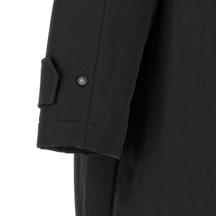 Ami Paris Gray Polyamide Parka