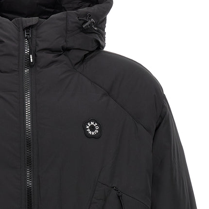 Kenzo Black Polyester Shell Jacket