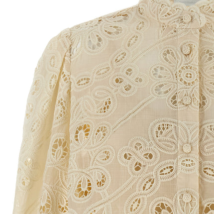 Zimmermann Beige Polyester Blouse