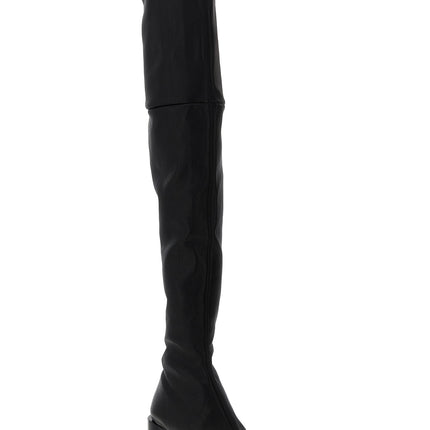 Jil Sander Black Leather Over The Knee