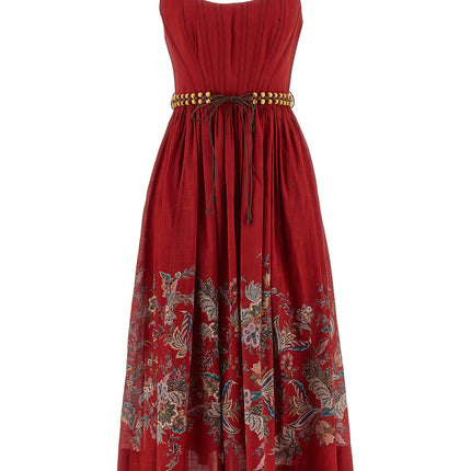 Zimmermann Multicolor Cotton Midi Dress