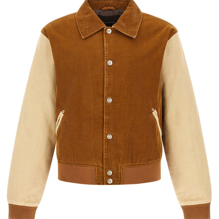 WALES BONNER Brown Cotton Bomber