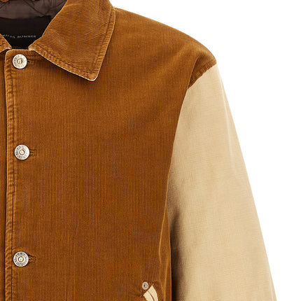 WALES BONNER Brown Cotton Bomber