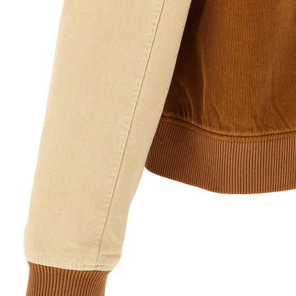 WALES BONNER Brown Cotton Bomber